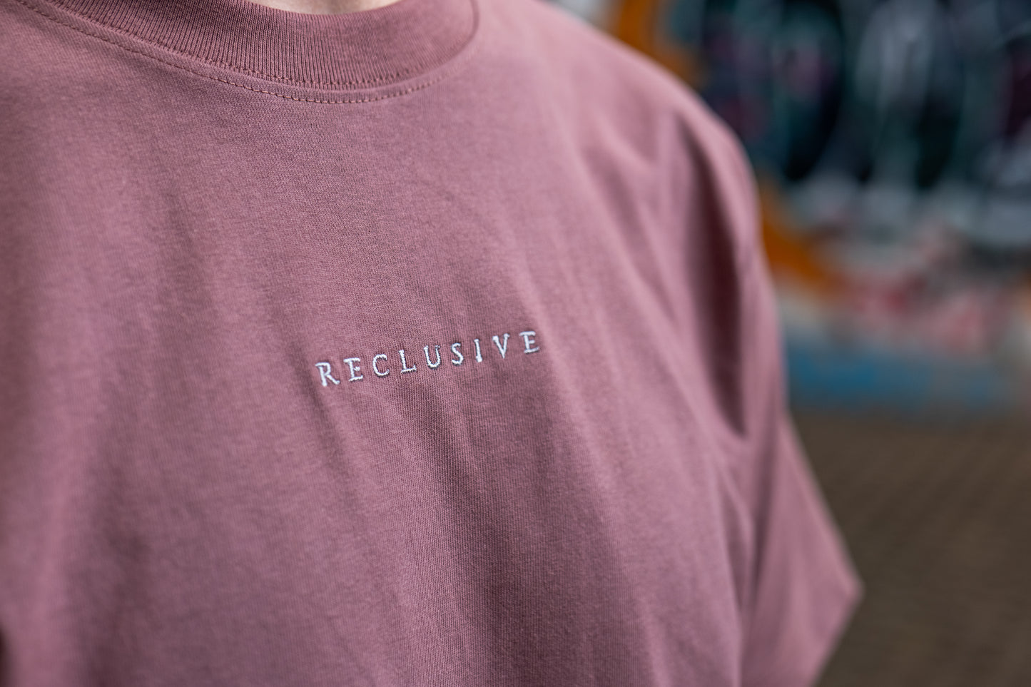 T-shirt - Reclusive - Grijs logo